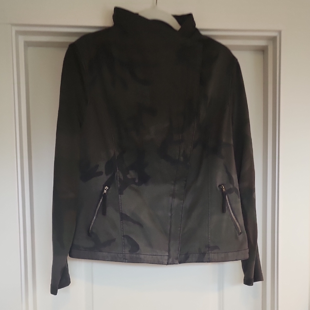 Chico's Black Bomber Jacket